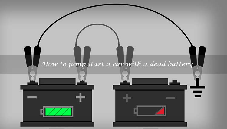 How to jump-start a car with a dead battery